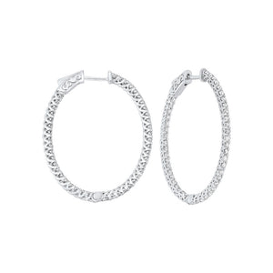 14kw prong diamond hoop earrings 2ct, er28272-4pd