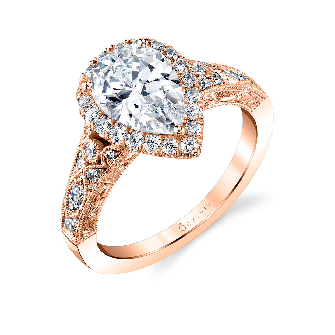 Sylvie vintage engagement on sale rings