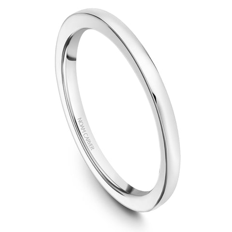 Noam Carver White Gold Milgrain Dot Halo Engagement Ring (0.26 CTW)