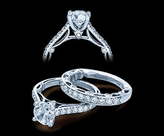 Verragio Paradiso Round Diamond Engagement Ring (0.40 CTW)
