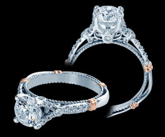 Verragio Parisian Round Diamond Engagement Ring (0.25 CTW)