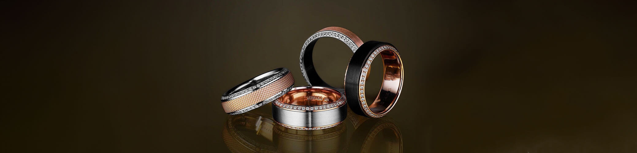 Verragio Mens Wedding Bands