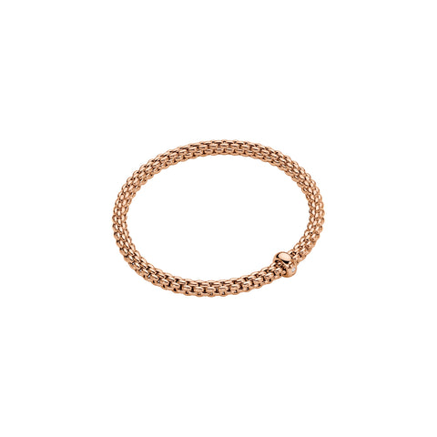 Fope SOLO 18K Gold Diamond Bracelet (0.01 CTW)
