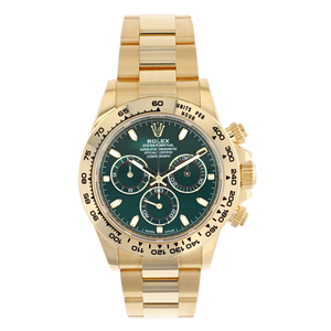 Rolex 116508 green sales dial