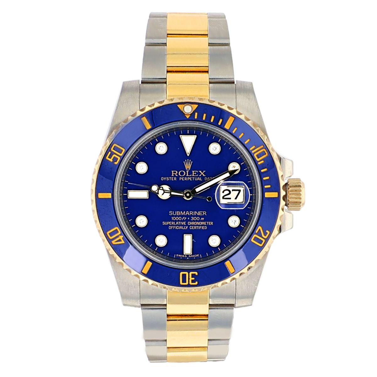 Rolex 116613LB Submariner Date Rolesor Oystersteel & 18K Yellow Gold 4