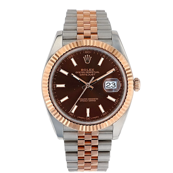 Rolex 126331 Datejust Rolesor Oystersteel & 18K Everose Gold 41mm