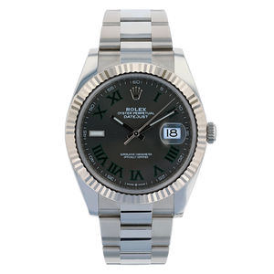 Rolex 126334 Wimbledon Datejust Oystersteel 41mm Pre owned