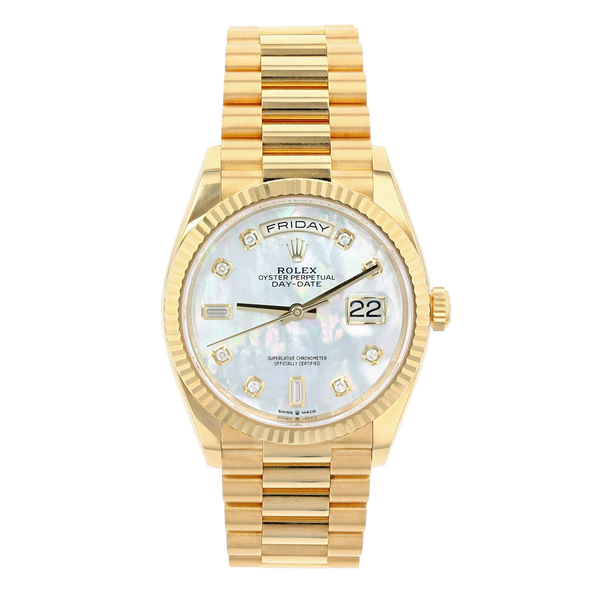 Rolex Presidential Day-Date 128238 18K Yellow Gold 36mm