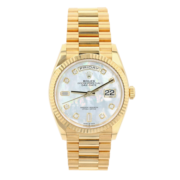 Rolex Presidential Day-Date 128238 18K Yellow Gold 36mm