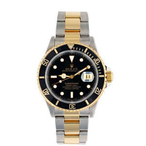 Rolex 16613 Submariner Date Rolesor Oystersteel & 18K Yellow Gold 40mm