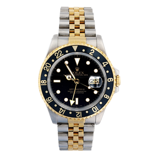 Rolex 16713 GMT Master II Rolesor Oystersteel & 18k Yellow Gold 40mm