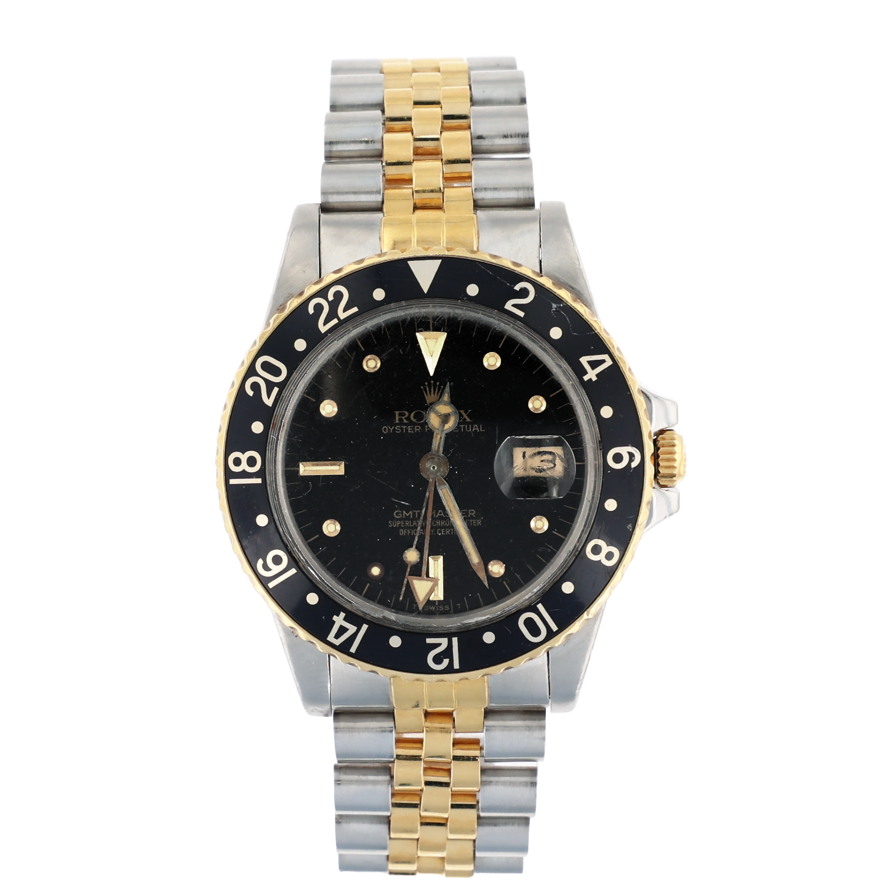 Rolex 16753 GMT Master Rolesor Oystersteel & 18K Yellow Gold 40mm (Pre-owned)