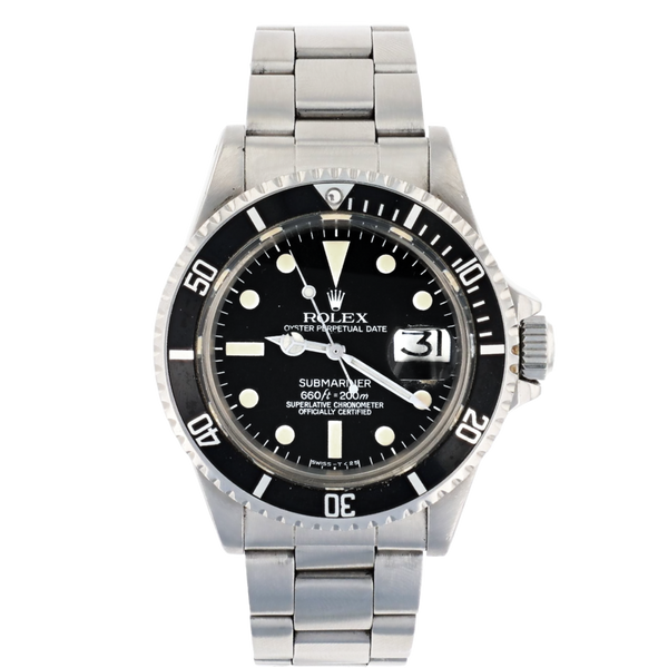 Vintage Rolex 1680 Submariner Oystersteel 40mm (Pre-owned)