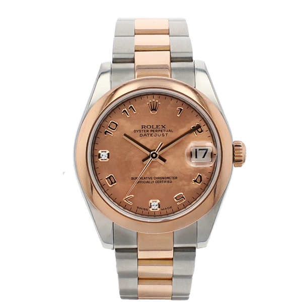 Rolex 178241 Datejust Rolesor Oystersteel & 18K Everose Gold 31mm