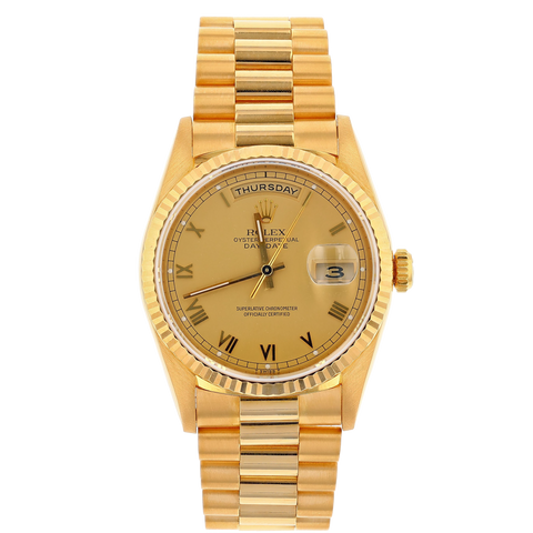 Rolex 18238 Day-Date Presidential 18k Yellow Gold 36mm