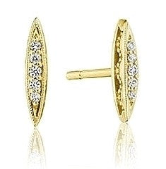 Tacori Surfboard Gold Stud Earring