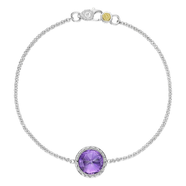 Tacori Amethyst Crescent Embrace Fashion Bracelet