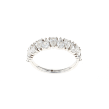 Load image into Gallery viewer, Pear Upside Down Diamond Band (1.64CTW)