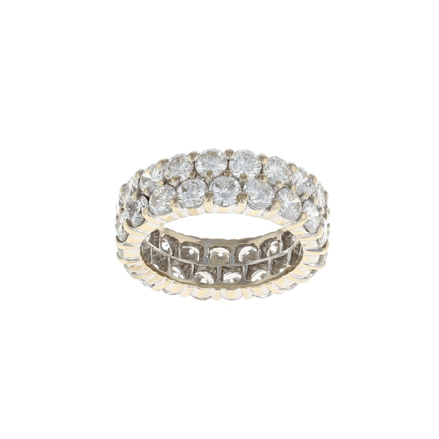 Double row sale eternity band