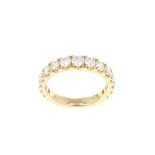 Load image into Gallery viewer, 18k Graduating Diamond Band (1.50CTW)