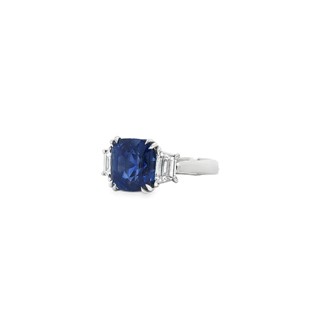6.26CT Kashmir Sapphire Ring