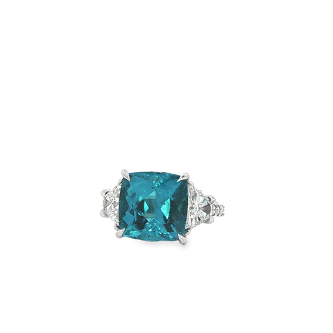 6.04CT Paraiba Ring