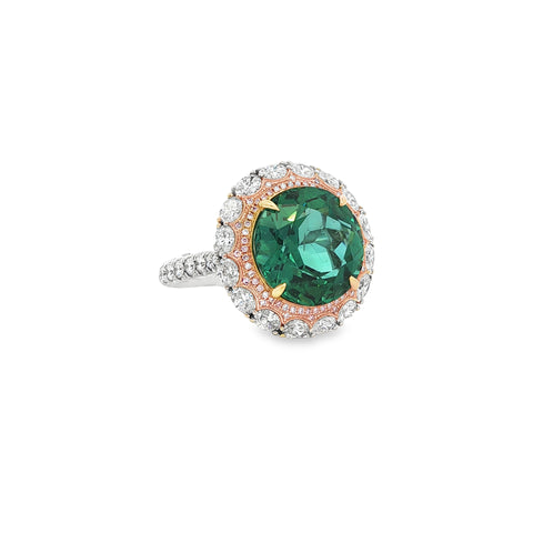 8.55ct C. Dunaigre Emerald Ring