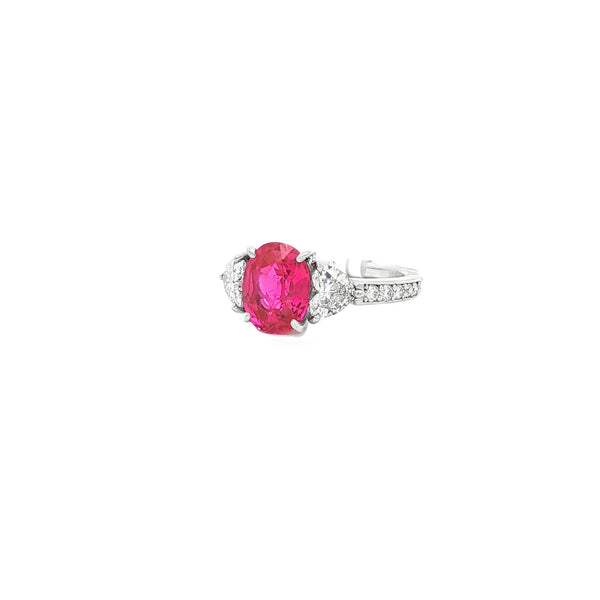 2.72ct Pink Sapphire Ring