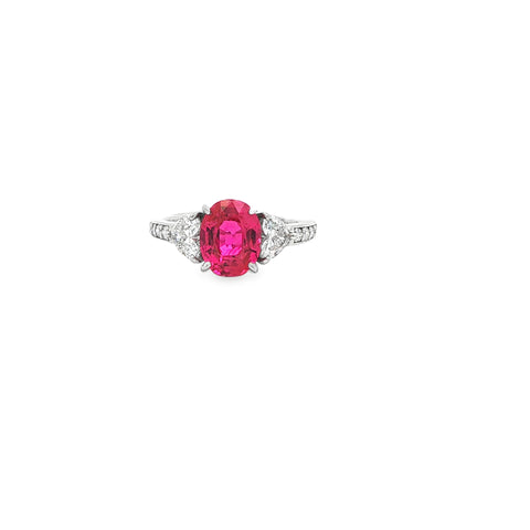 2.72ct Pink Sapphire Ring