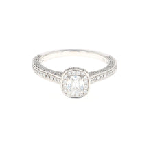 Load image into Gallery viewer, Oval Halo Complete Engagement Ring (0.95CTW)