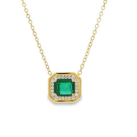 2.51 Zambia Emerald Necklace