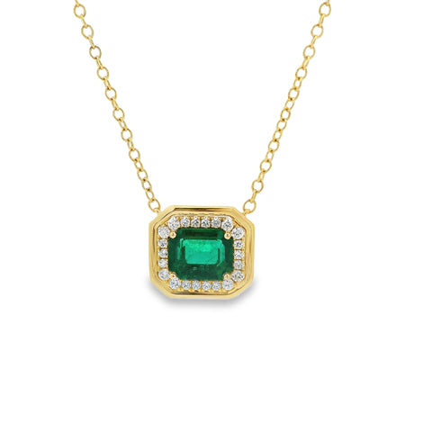 2.51 Zambia Emerald Necklace