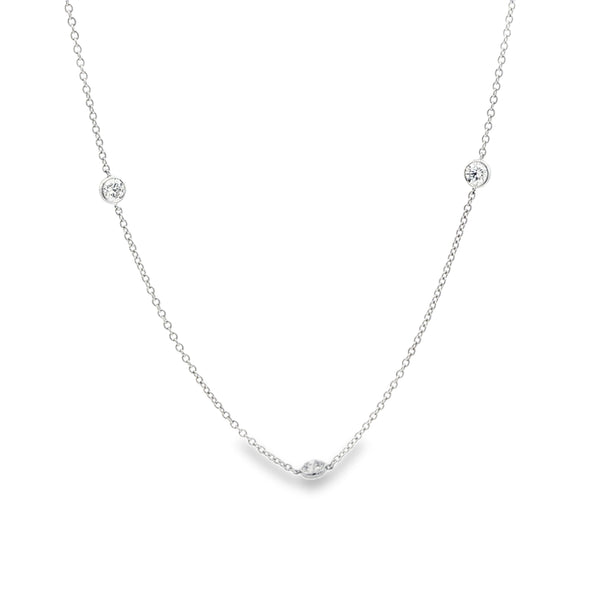1CTW Diamond by the Yard Necklace