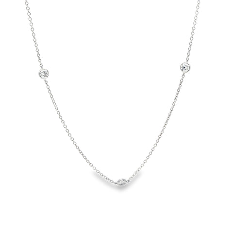 1CTW Diamond by the Yard Necklace