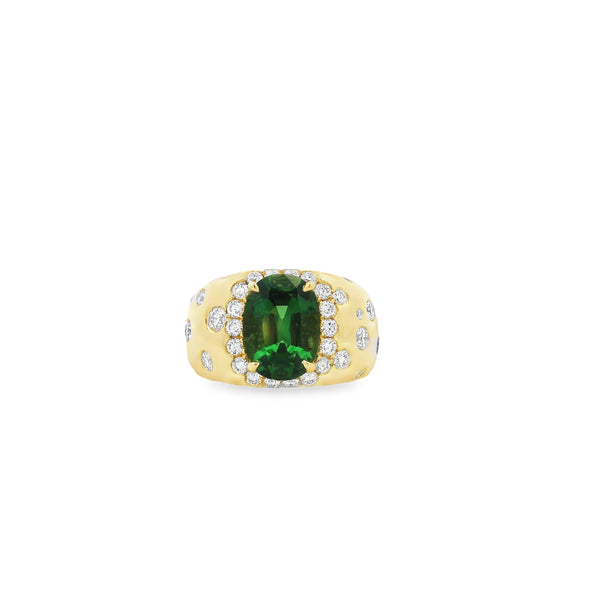 3.09ct Chrome Tourmaline Ring