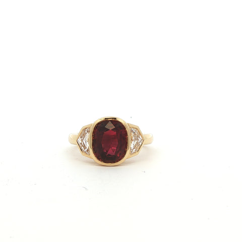 3.59ct Ruby Ring