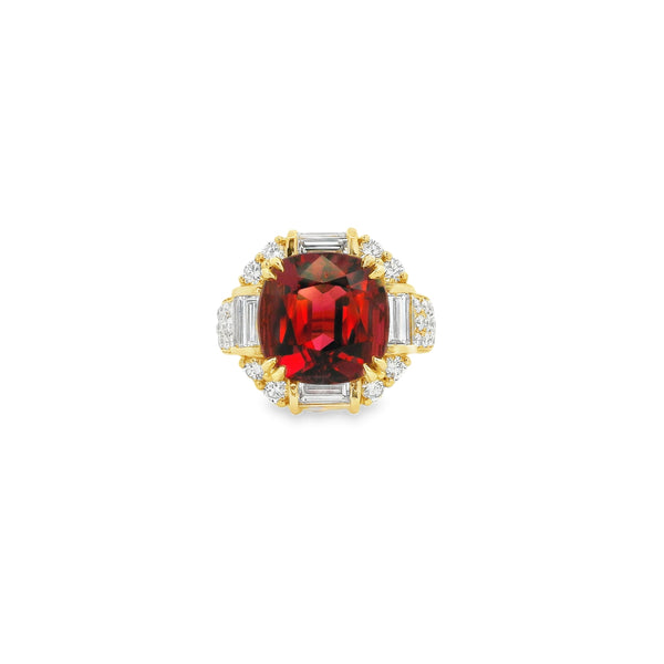 7.23ctw Rubellite Tourmaline Ring