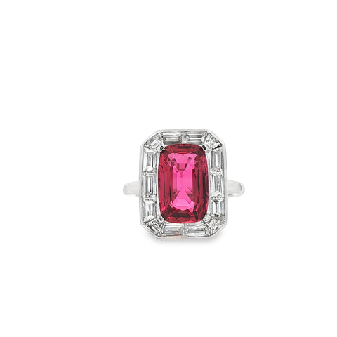 4.89ct Pink Spinel Ring