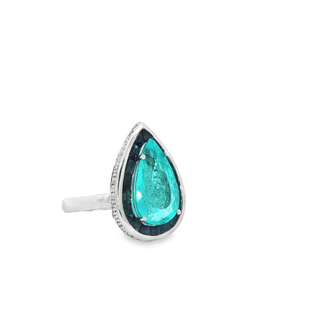 5.33CT Paraiba Ring