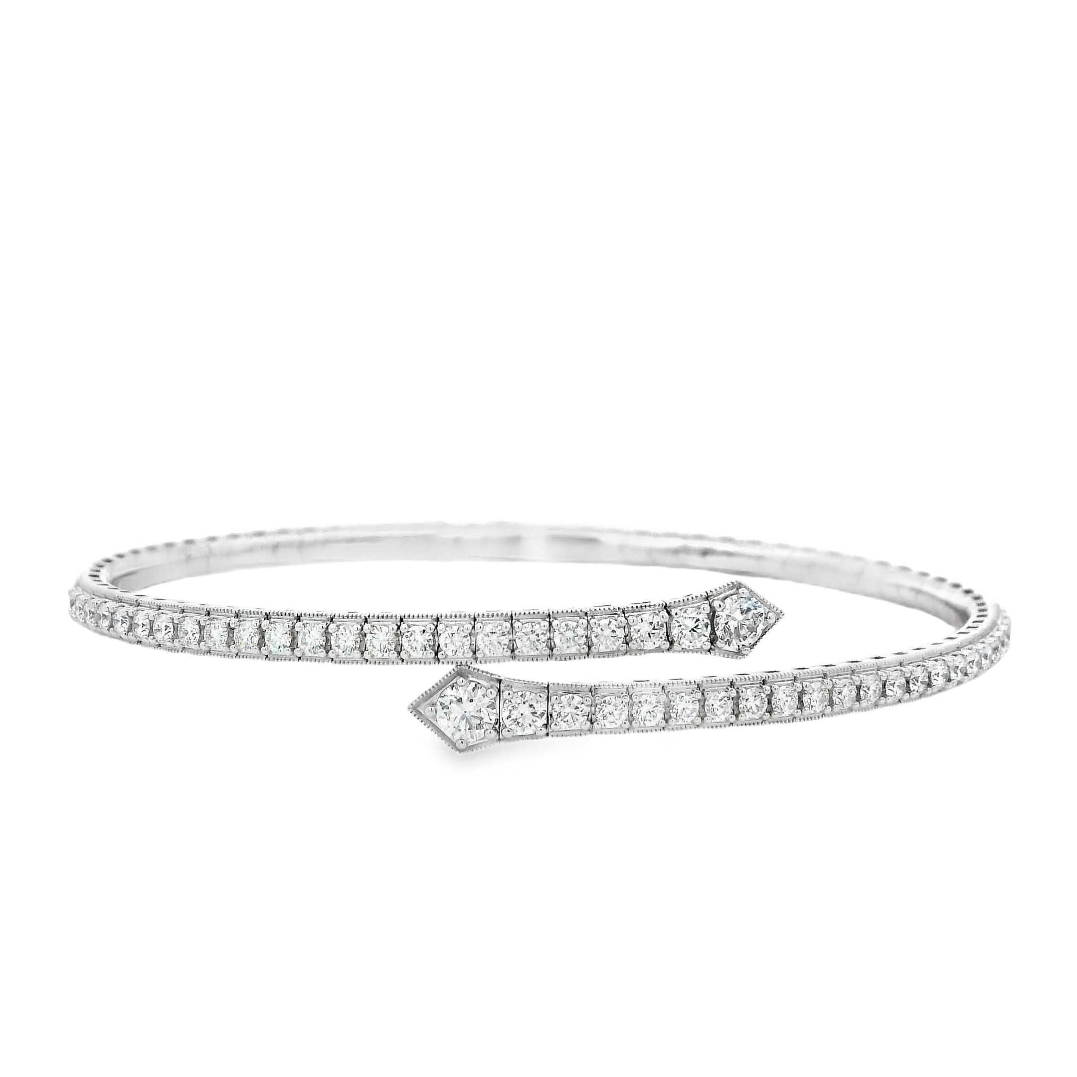 Flex Bypass Diamond Bangle