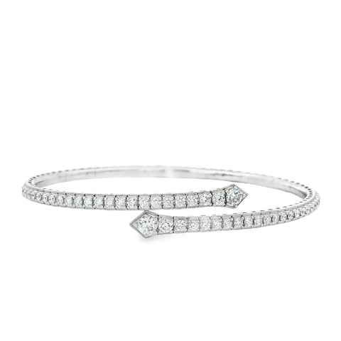 Flex Bypass Diamond Bangle