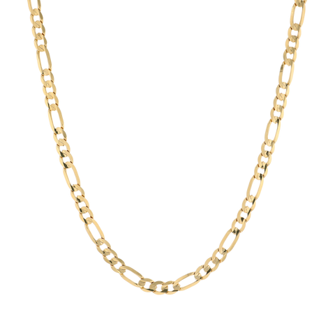 14K 6.9mm Prime Link Figaro Classic Chain 24in