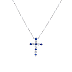 Vlora Adella Forever Favorites 14K Diamond Cross Pendant (0.60GTW)