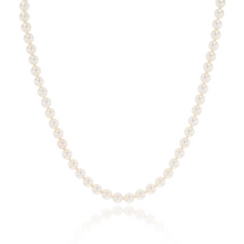 Load image into Gallery viewer, 6mm Mikimoto Pearl Necklace 16&#39;&#39;