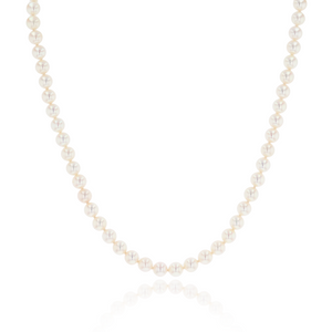 6mm Mikimoto Pearl Necklace 16''