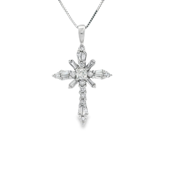 Diamond Cross Pendant