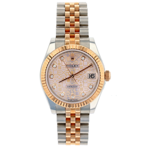 Rolex datejust lady 31 everose gold price hot sale
