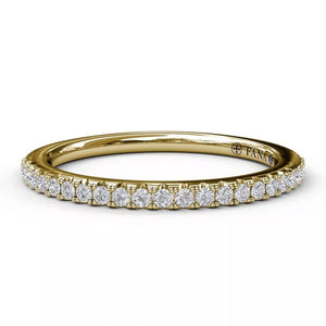 FANA Diamond Wedding Band Gold 25