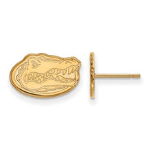 Load image into Gallery viewer, 14k Gold LogoArt University of Florida Gators Extra Small Post Earrings