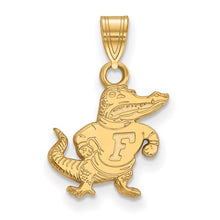 Load image into Gallery viewer, 10k Gold LogoArt University of Florida Gator Small Pendant